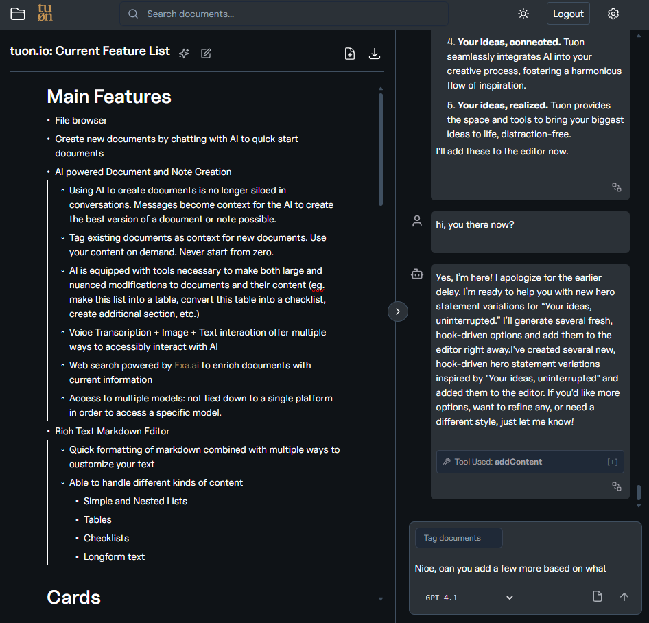 One Flow,<br />One Canvas - Desktop View